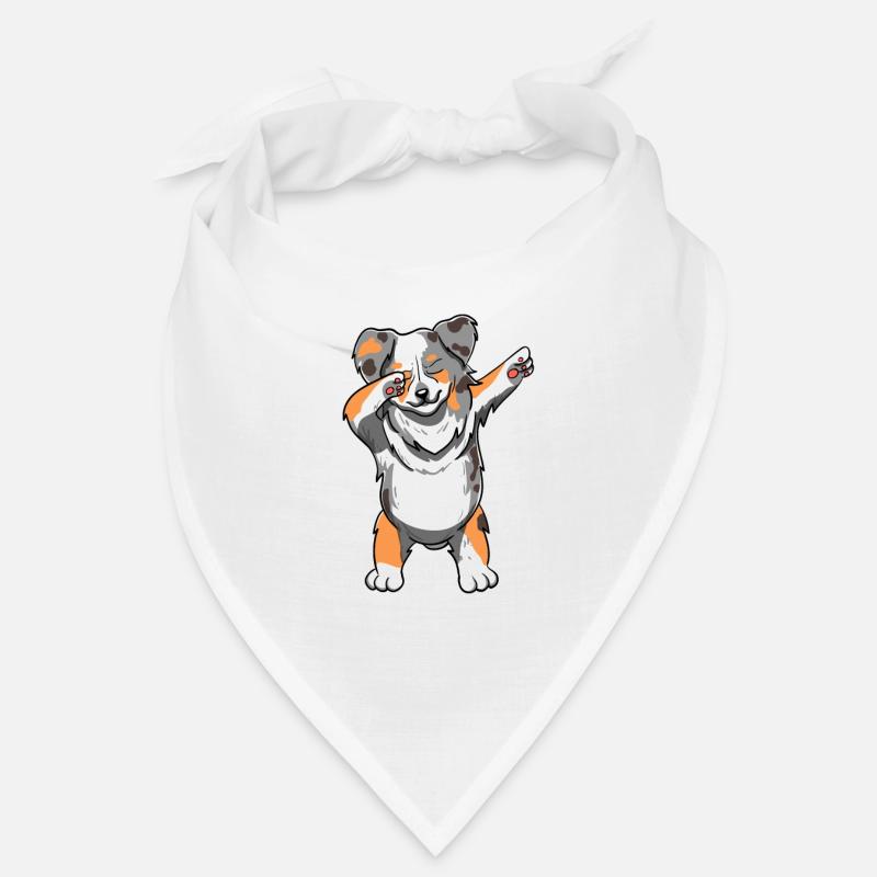 Australian Shepherd Dog Dab Dance Dabbing Geschenk Bandana