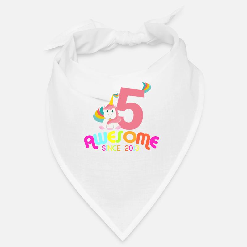 Super seit 2013 Einhorn Geburtstagsgeschenk Bandana