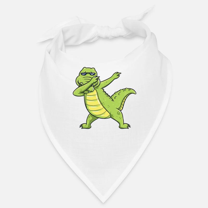 Dabbing Dab Dance Crocodile cadeau anniversaire enfant Bandana