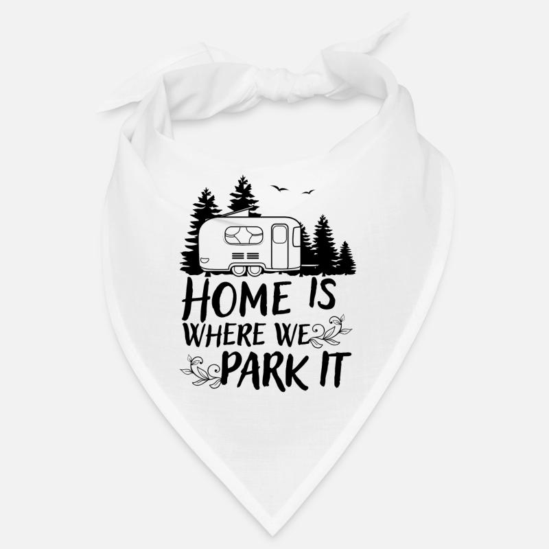 Camper Camping Campen Geschenk Wohnwagen Spruch Bandana