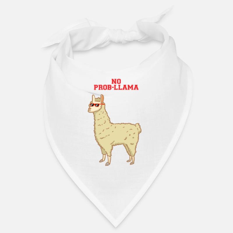 No problem - no prob-llama - Lama Bandana