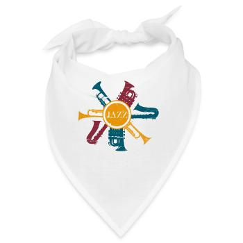 Jazz - Bandana - Weiß - Vorne