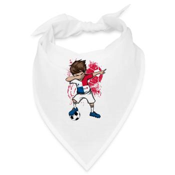 PANAMA Fußballer Dab Nationalmannschaft Trikot - Bandana - Weiß - Vorne