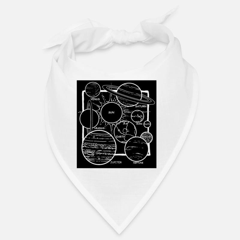 Planet Solar System Galaxys Bandana