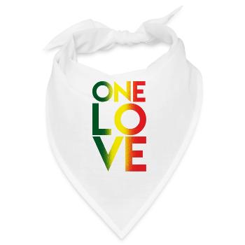 Eine Liebe - Bandana - Weiß - Vorne