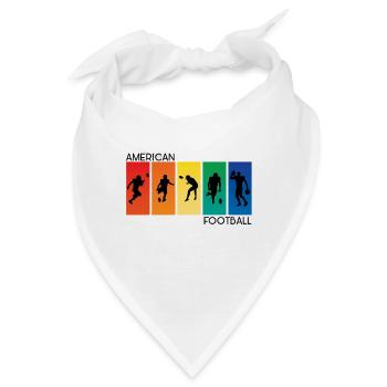 American Football - Bandana - Weiß - Vorne