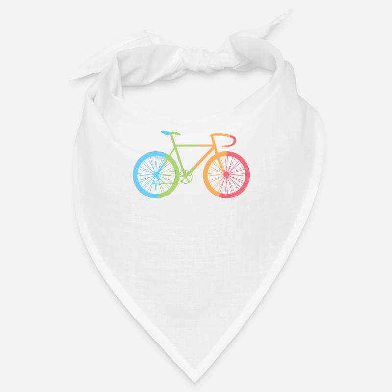 Fahrrad - Bandana - Weiß
