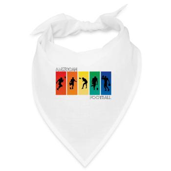 American Football - Bandana - Weiß - Vorne