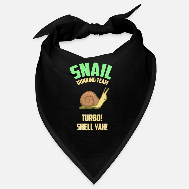 Snail Running Team - Schnecke - Geschenk Bandana