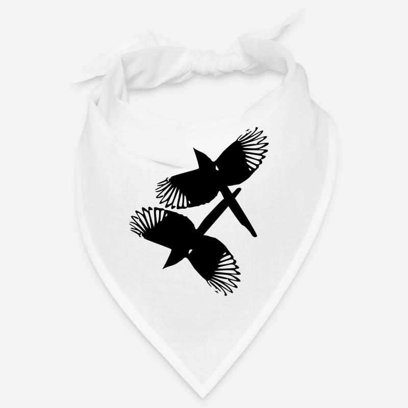 oiseaux de pie Bandana