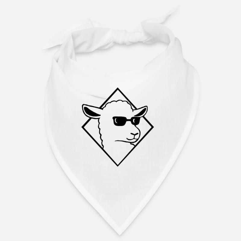 Cool sheep with sunglasses Mäh wool Bandana