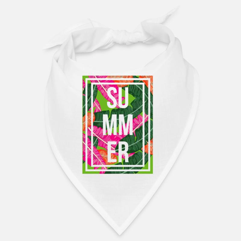 Summer palm trees Bandana
