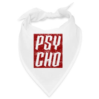 Psycho Entwurf - Bandana - Weiß - Vorne