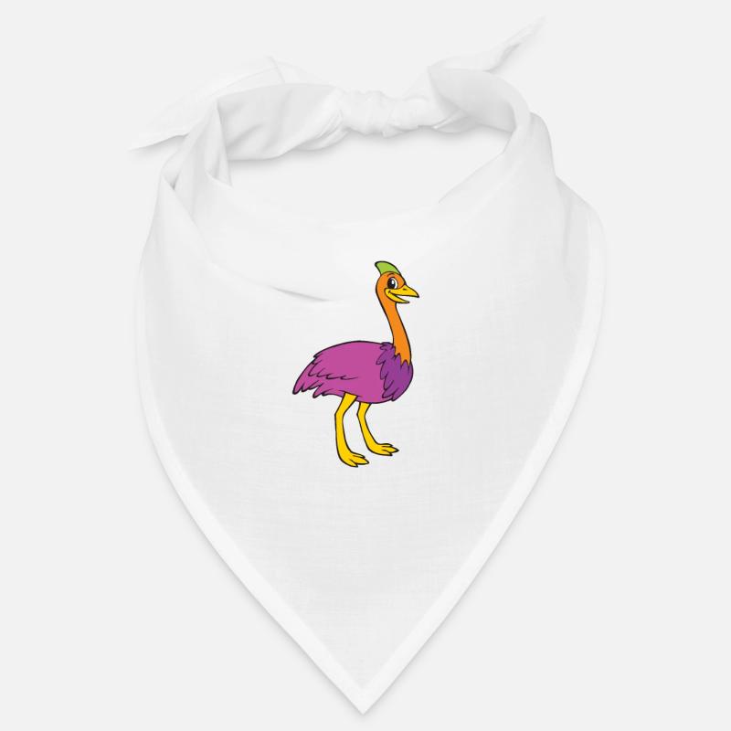 Oiseau d'autruche Bandana
