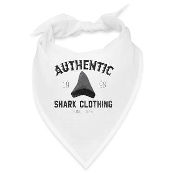 Authentische Haifischbekleidung - Bandana - Weiß - Vorne