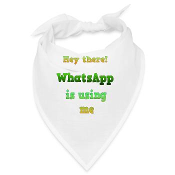 heythere - Bandana - Weiß - Vorne
