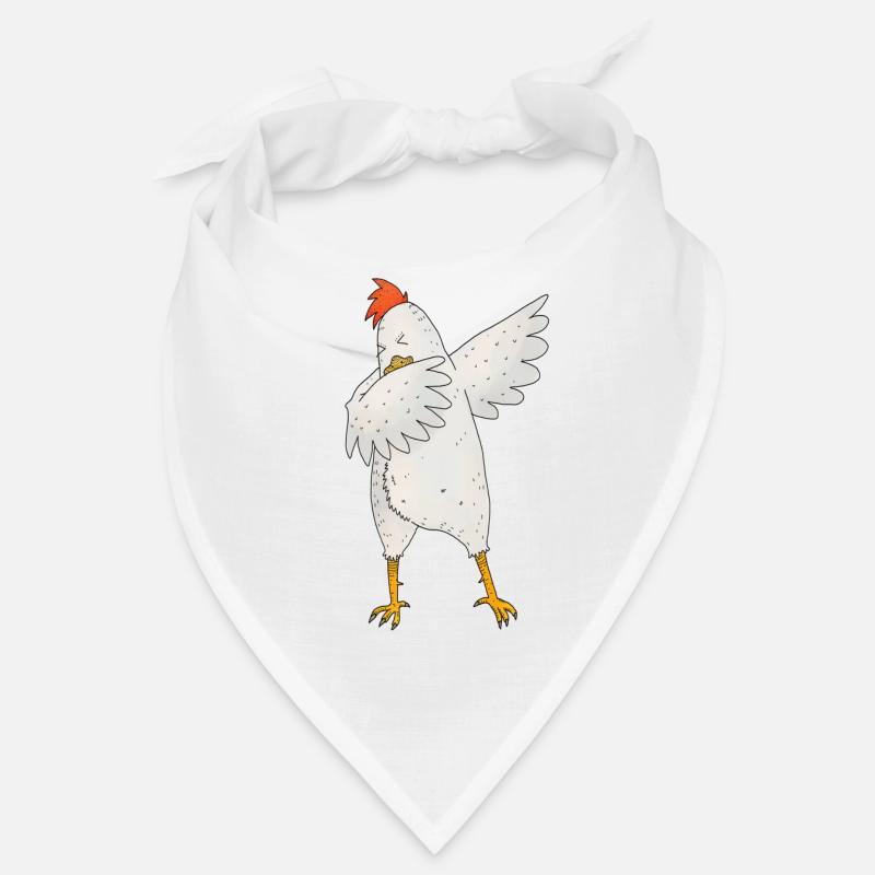 Dabbing Hahn Tier dab Bewegung Move Geschenk Bandana