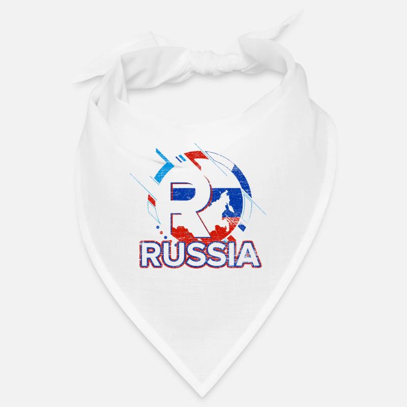 Russie - Bandana - blanc