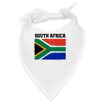 Südafrika - Bandana - Weiß - Vorne