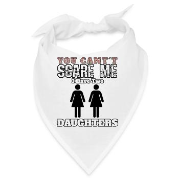Töchter Tochter Angst - Bandana - Weiß - Vorne