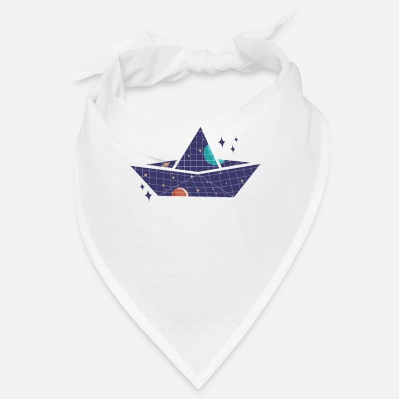 Navire de papier spatial Bandana