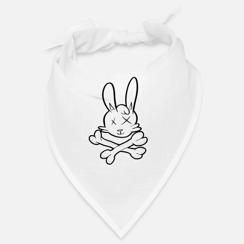 Crâne de lapin Bandana