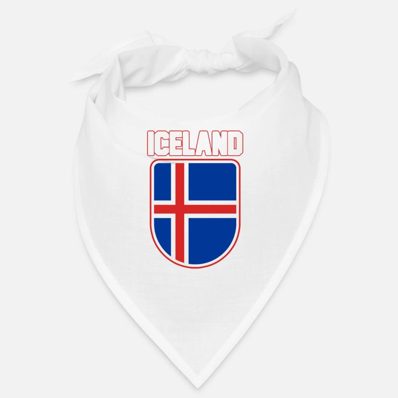 Islande - Bandana - blanc