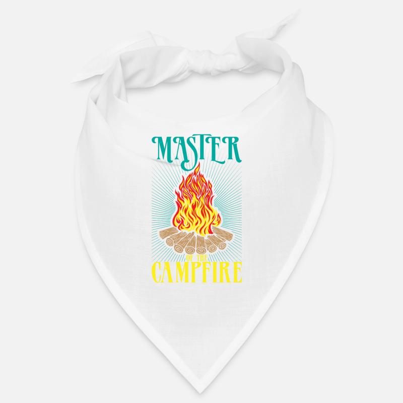 Master Lagerfeuer Camping Camper Zelten Geschenk Bandana