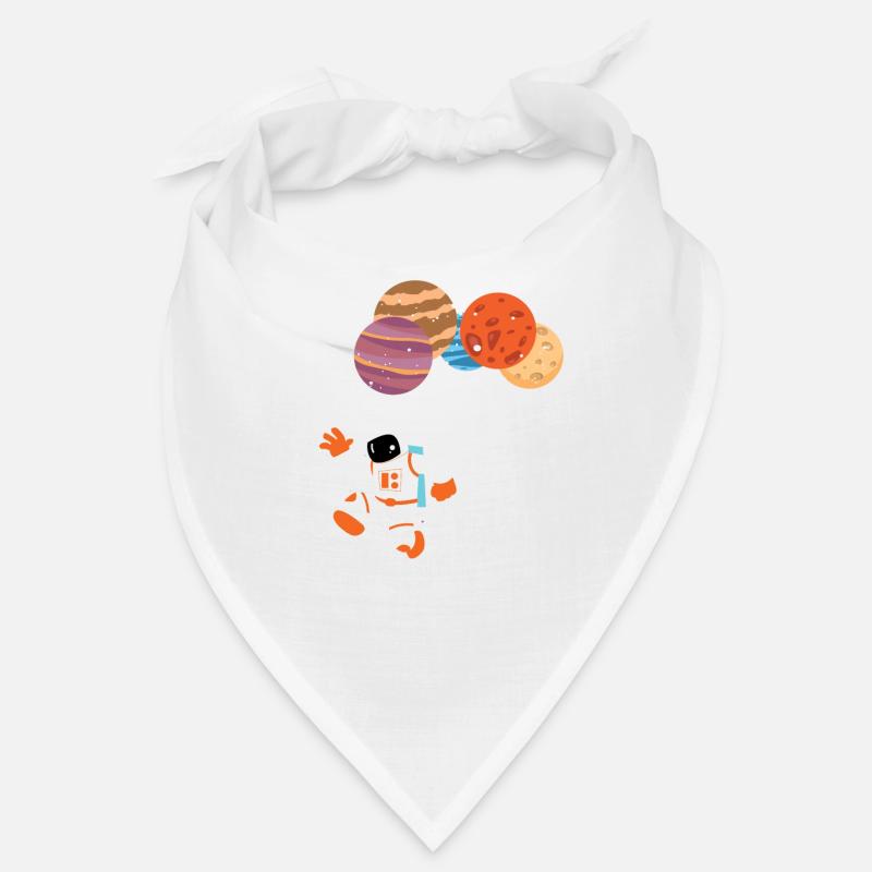 Astronaute spatial - Bandana - blanc