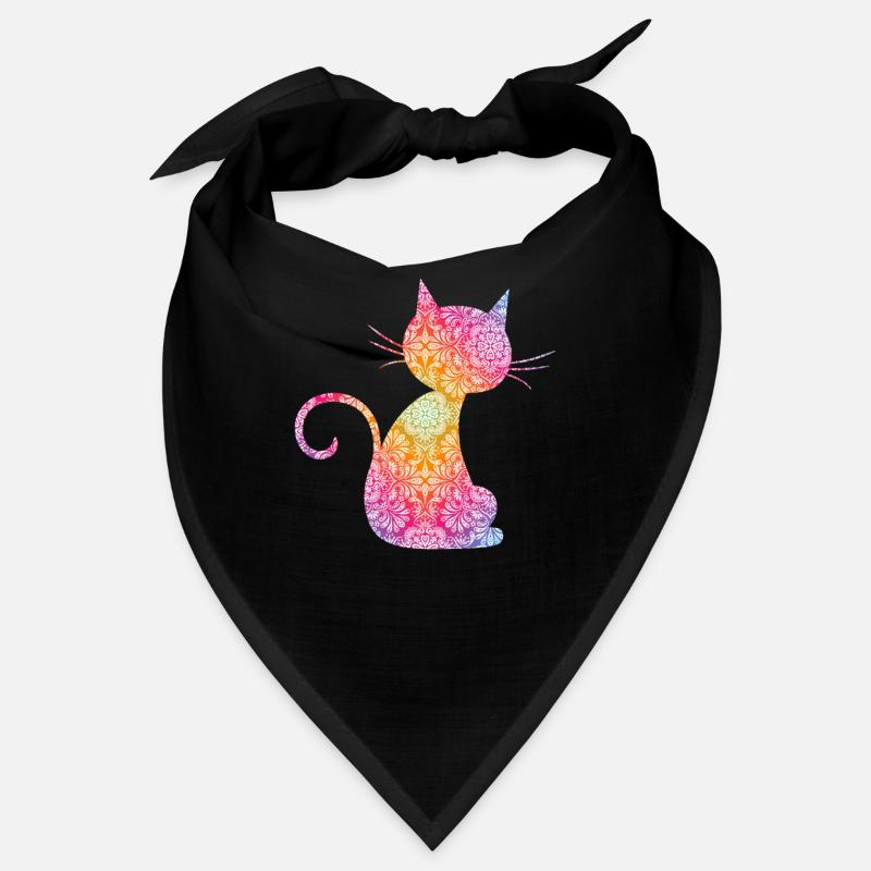 Mandala Cat Bandana