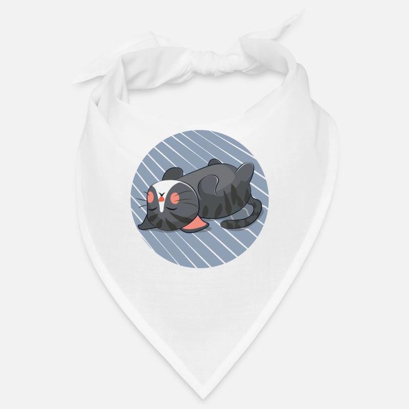 Sleeping cat Bandana