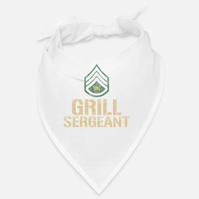Funny Grill Sergeant Grill Barbecue Bandana