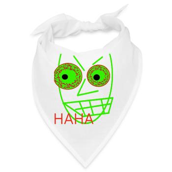 witziger Spruch für Jugendliche Geschenk kinder - Bandana - Weiß - Vorne