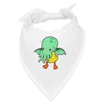 Mutierte Badeente - Bandana - Weiß - Vorne