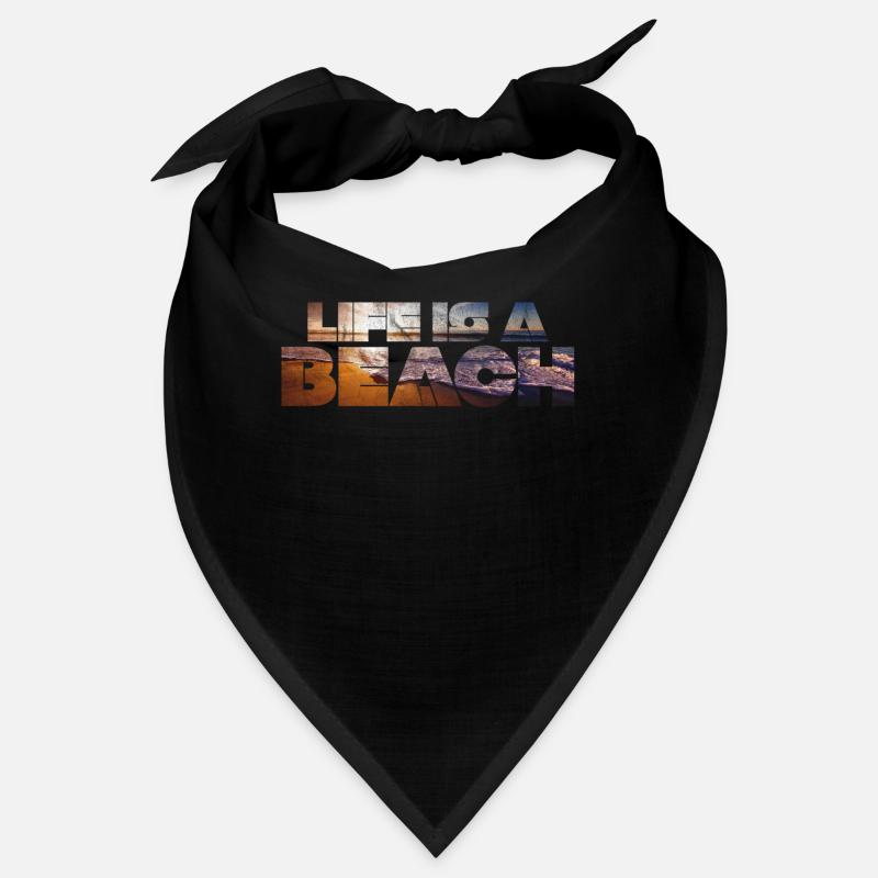 Life is a Beach - Été / Soleil / Plage Bandana