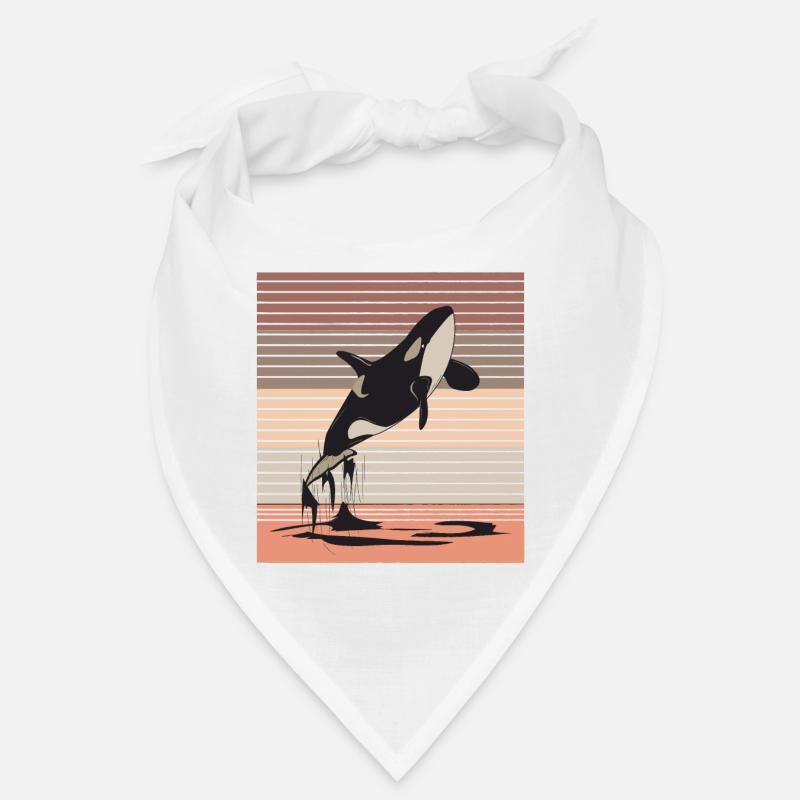 Wal Ozean Meeresleben Meerestier Geschenk Bandana
