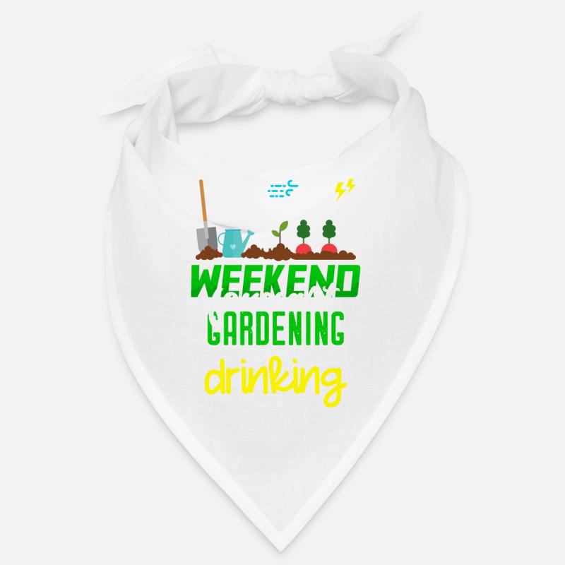 Wochenend-Vorhersage Gartenarbeit mit einer Chance zu trinken Bandana