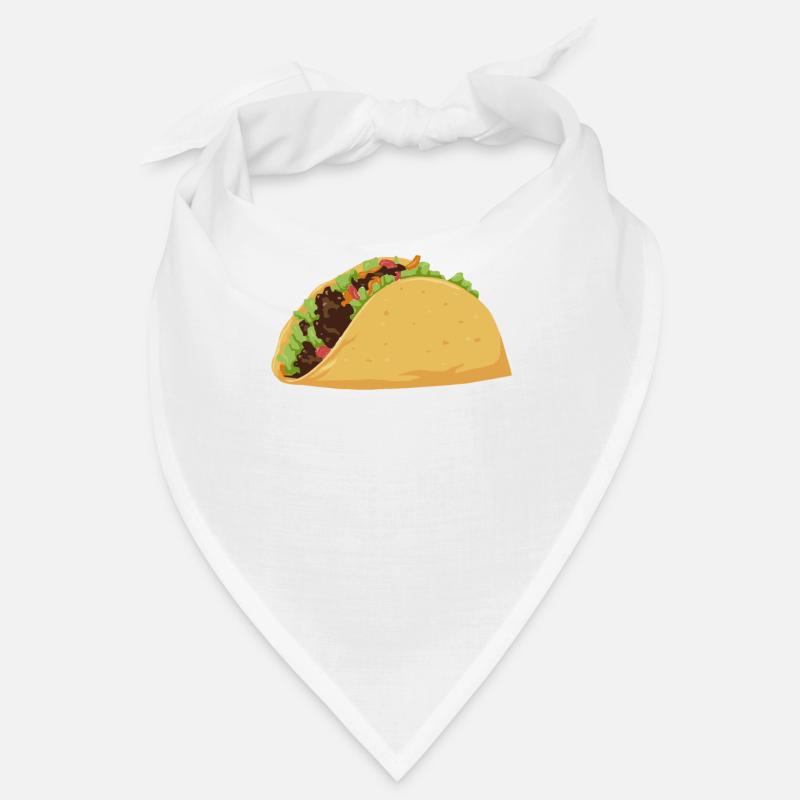 Taco Mexikanisch Tacos Fast Food Scharf Spanisch Bandana