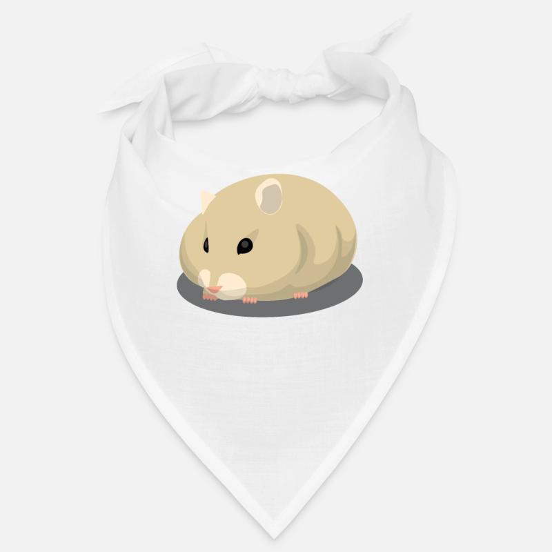 Netter Hell-Braun Hamster Bandana