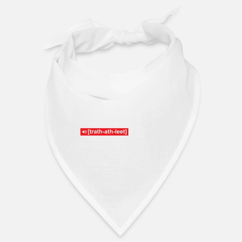 Triathlet - Bandana - Weiß