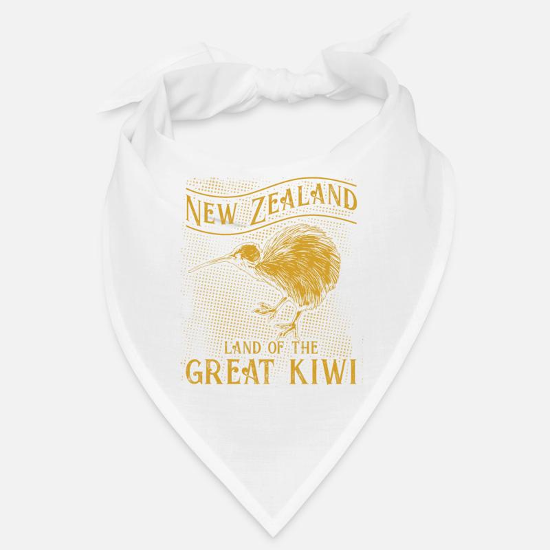 Neuseeland - Bandana - Weiß