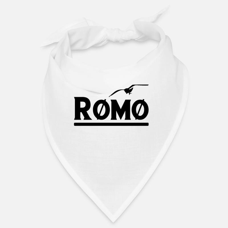 Röm Logo - Bandana - Weiß