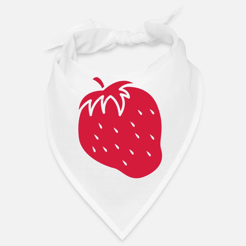 ERDBEERE einzigen Farbe Bandana