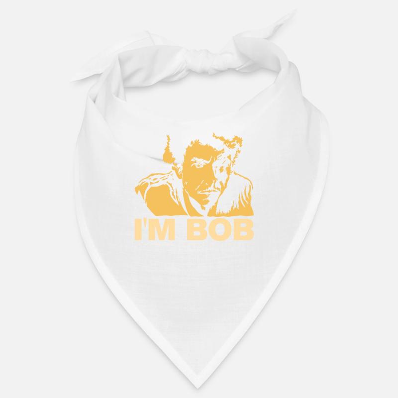 Funny 'I'm Bob - Make Bob's Gift - Bandana - white