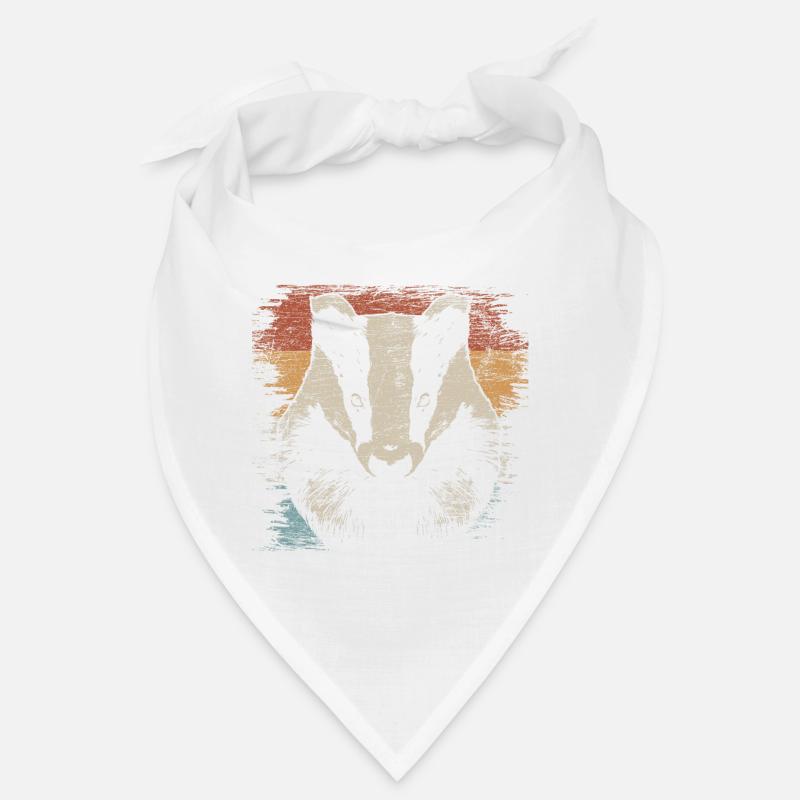 Dachs - Bandana - Weiß