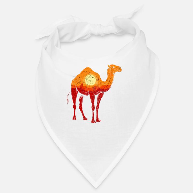 Wüste Kamel Sahara Arabien Savanne Orient Vintage Bandana