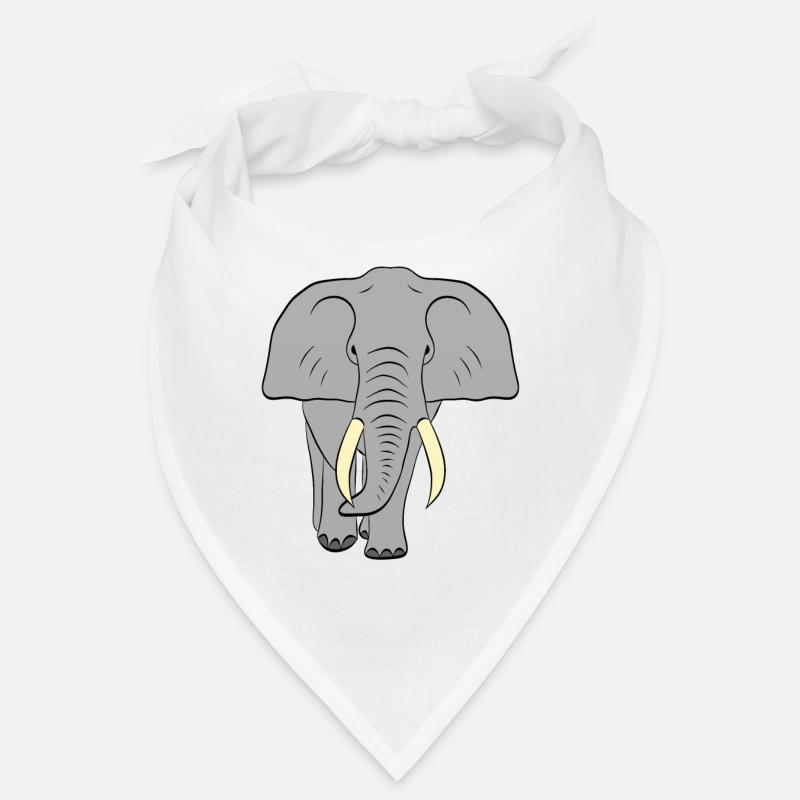 Elefant Bandana
