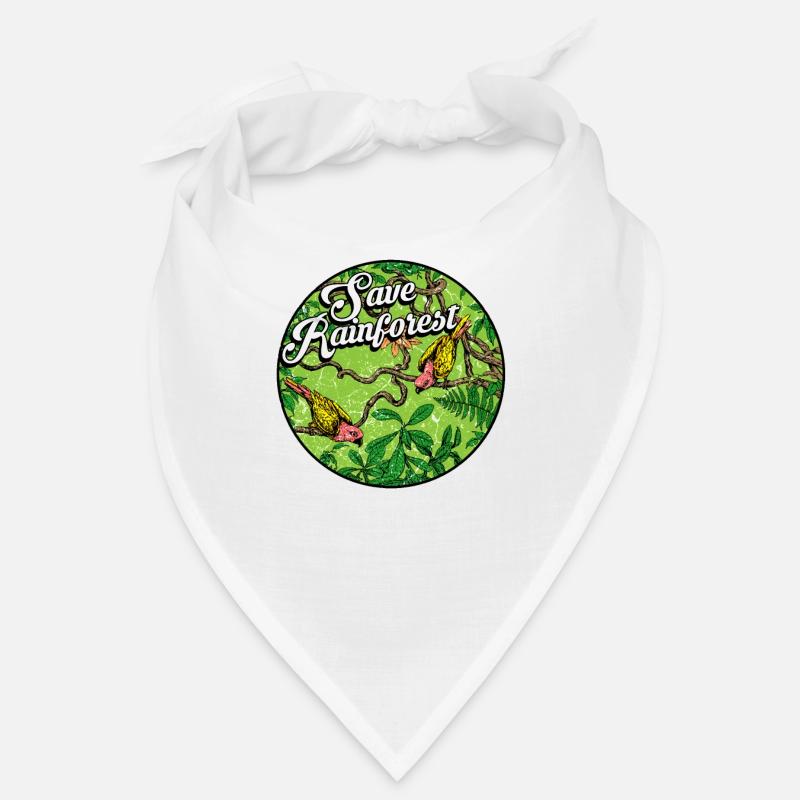Regenwald Tropen Umweltschutz Vögel Dschungel Bandana