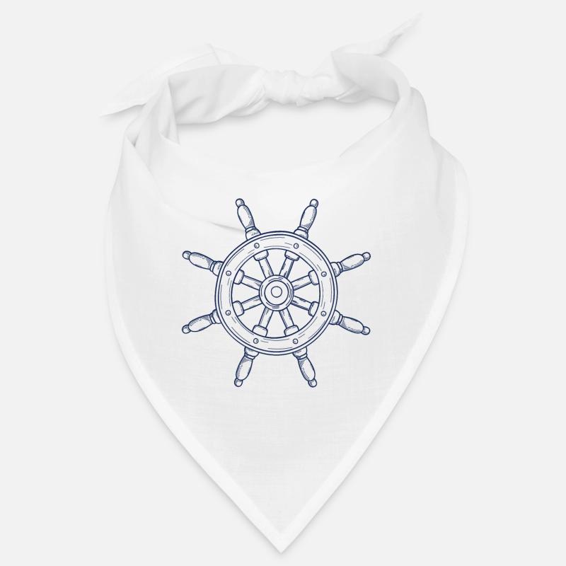 Conception de volant dessiné à la main Bandana