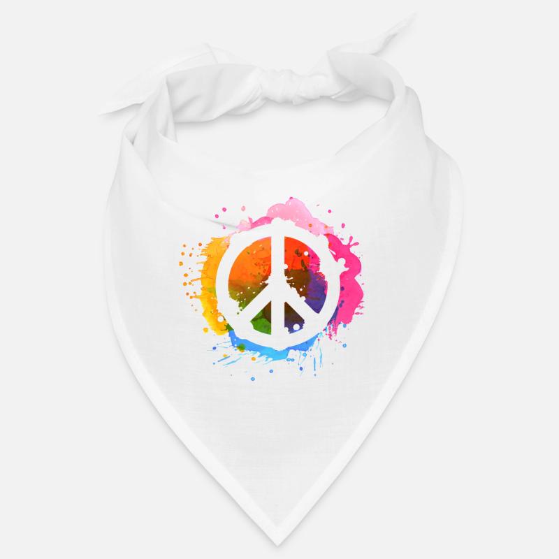 Peace sign Bandana